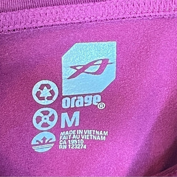 ORAGE Winter Sport Base Layer Leggings Size Medium - Picture 7 of 10